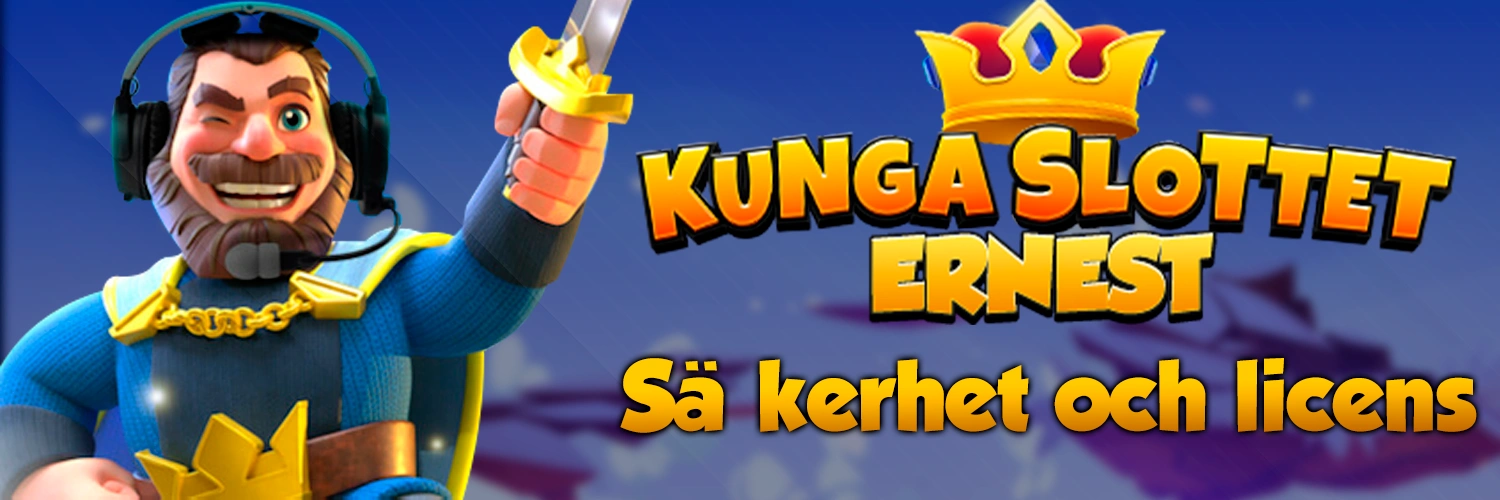 Säkerhet och licens: Kungaslottet Casinos tillstånd från Spelinspektionen